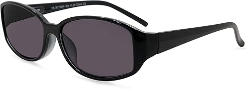 Miniatura 9 de In Style Eyes Elegantes lentes de sol de lectura completa, montura completa, montura ovalada, lentes de tramposo - Lente no polarizada de color medio