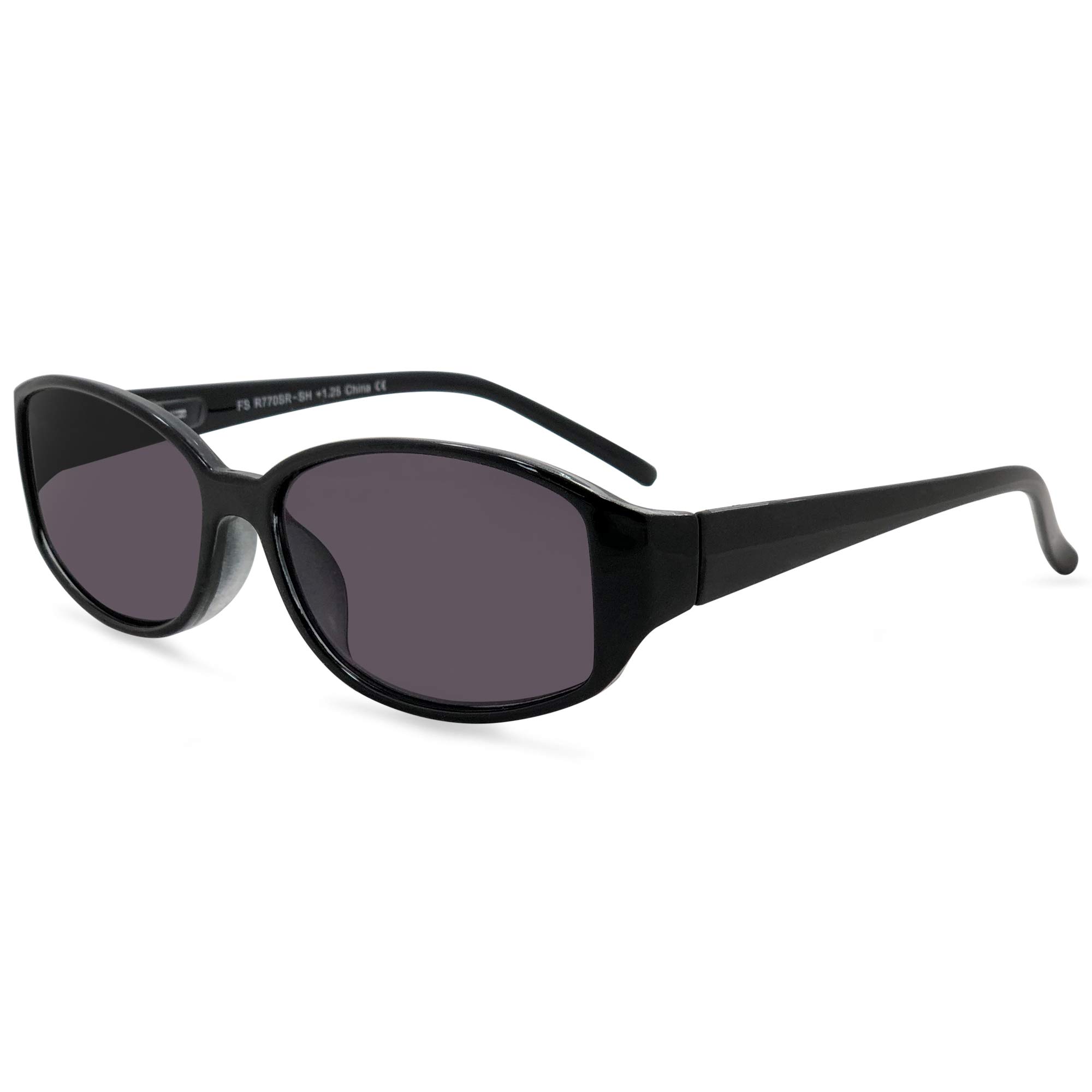 In Style Eyes Stylish Full Reader Sunglasses - Full-Rimmed, Oval Frame Cheater Glasses - Medium Tinted