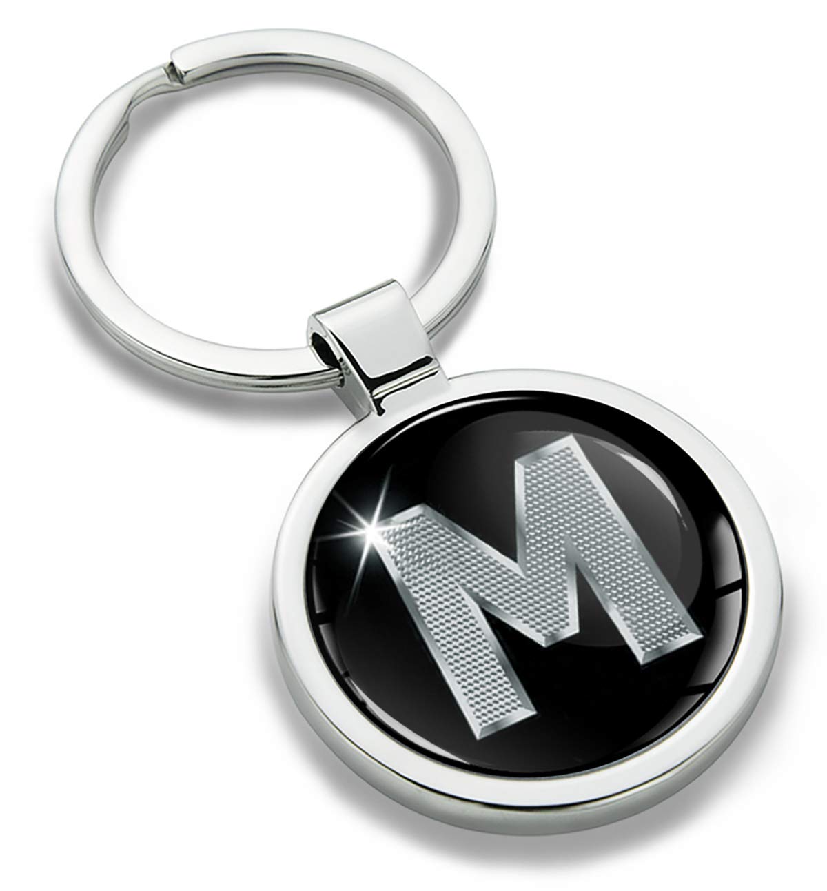 Skino Keychain Alphabet Key Ring Letter M KK 13