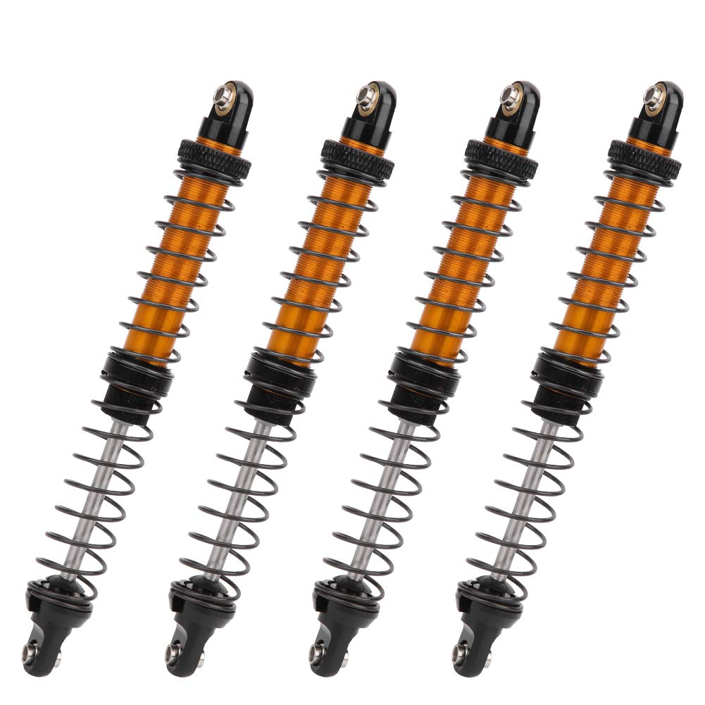 RC Shock Struts Damper, Oil Suspension Shock Struts Damper RC Car Metal Shock Absorber Compatible with CC01(120mm)