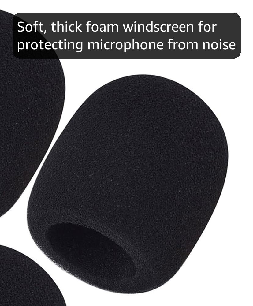 Mudder 5 Pack Foam Mic Cover Handheld Microphone Windscreen (5 Pack)