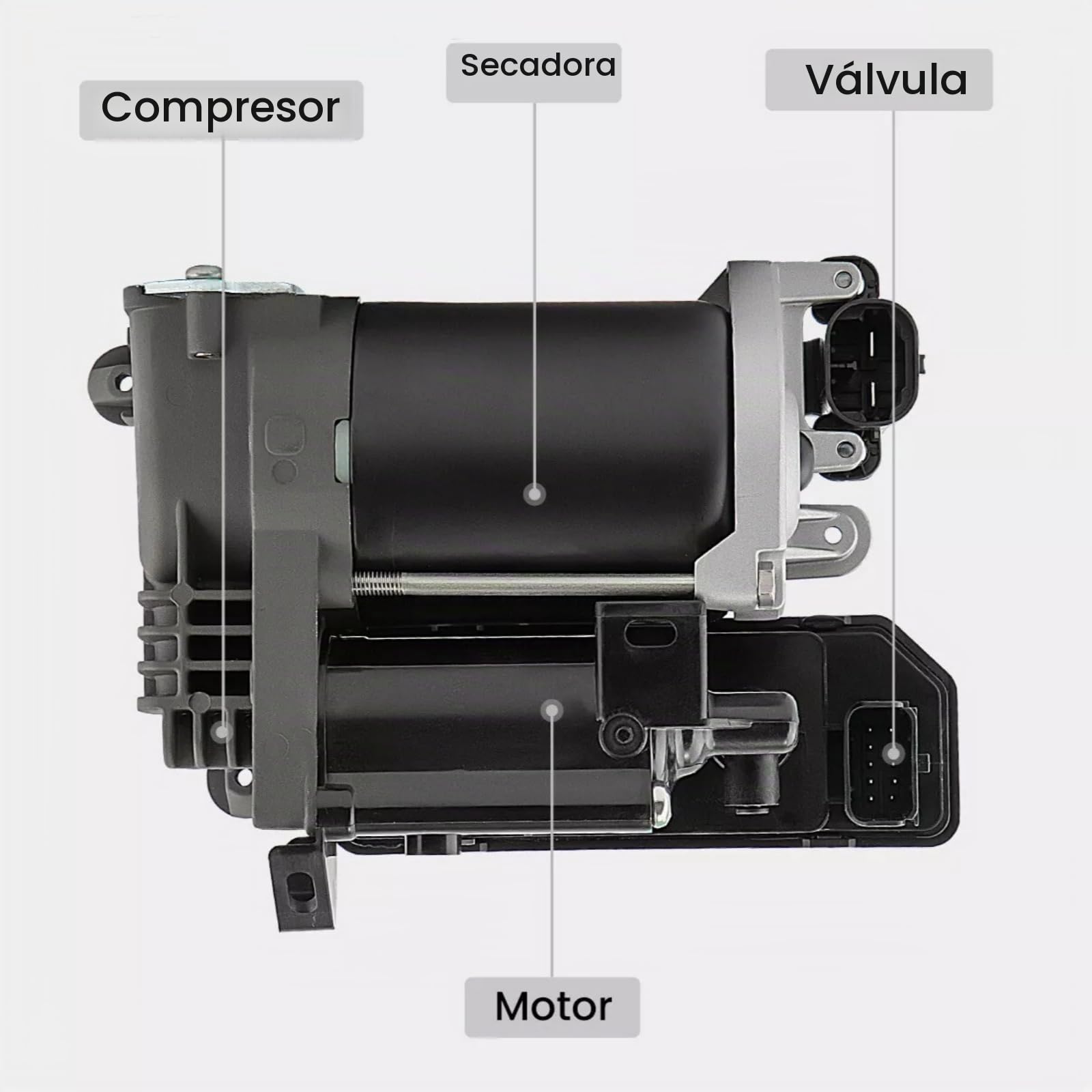 Suspensión neumática Compresor Bomba de Reemplazo para C4 Grand Picasso I 1.6 16V 2.0 HDi 138 150 165 Reemplazo# 4154048300 5277.E5 9682022980 9801906980