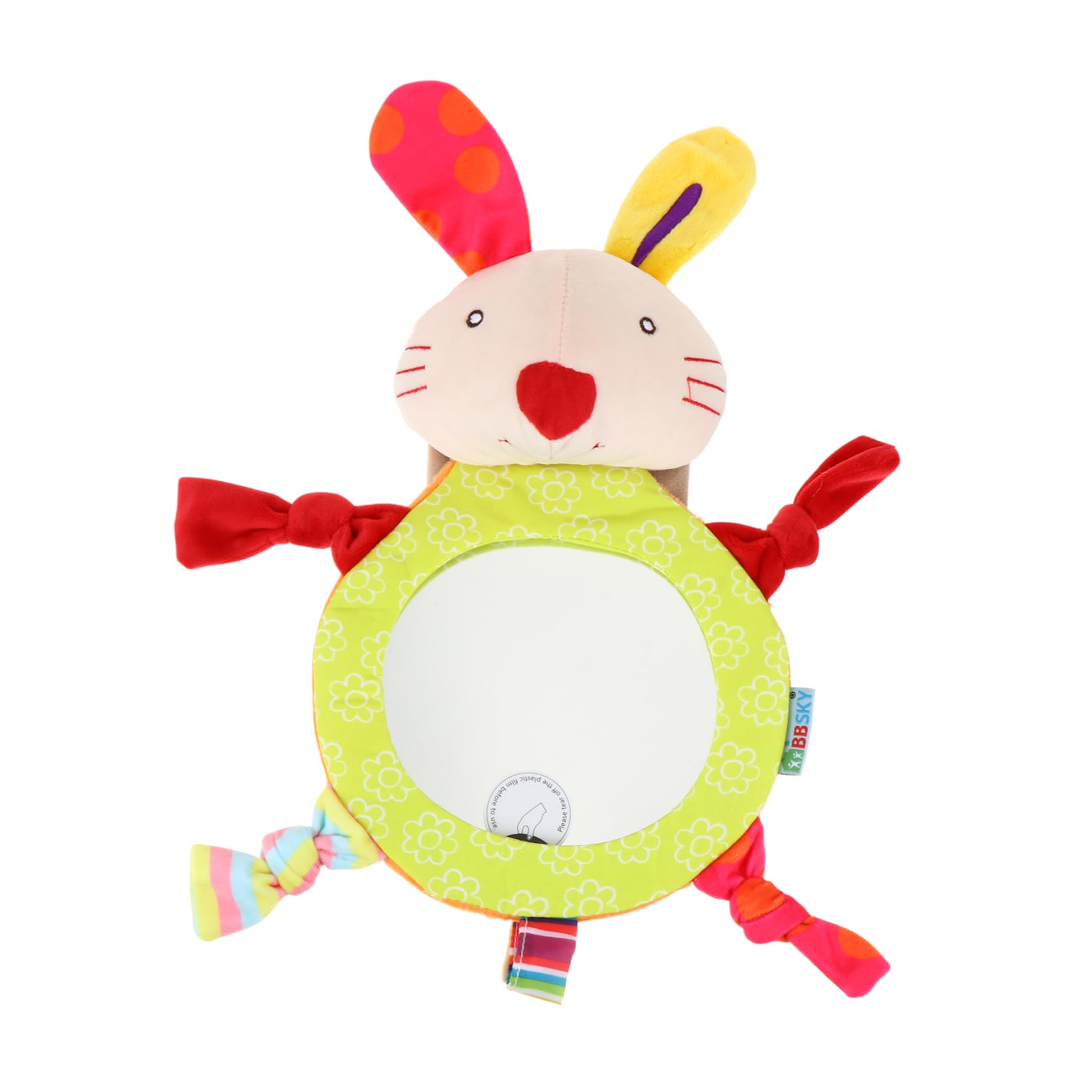 BESTonZON 1Pc Cartoon Animal Mirror Observation Safety Rearview Mirror for Easy Monitoring of Simple Installation Durable Design