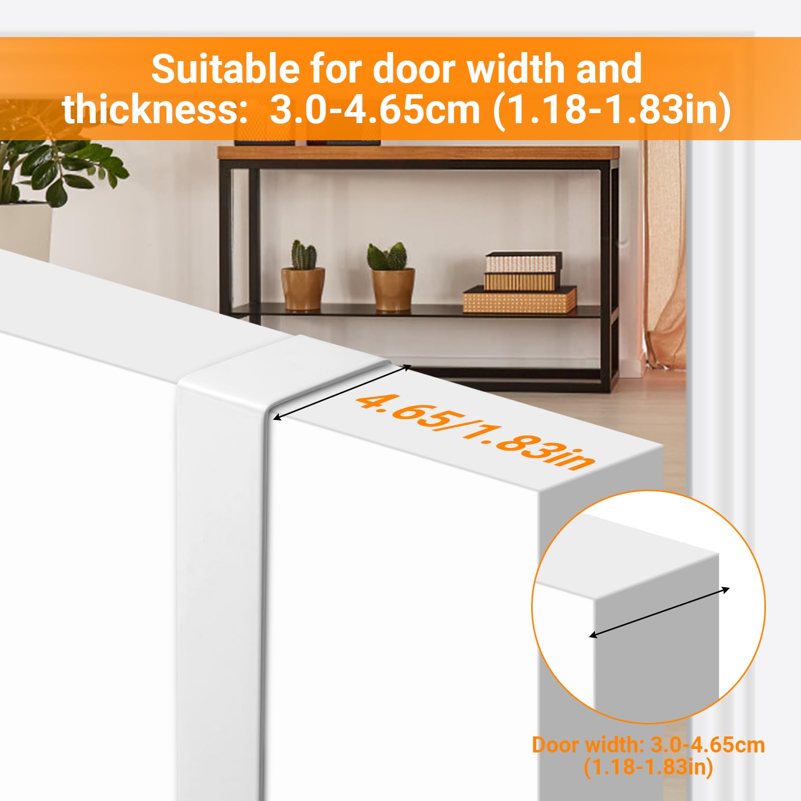Ganchos de puerta para mochilas, colgador de puerta extralargo, perchero de bolas de madera, ideal para guardería, dormitorio, baño, bolso y organizador de toallas