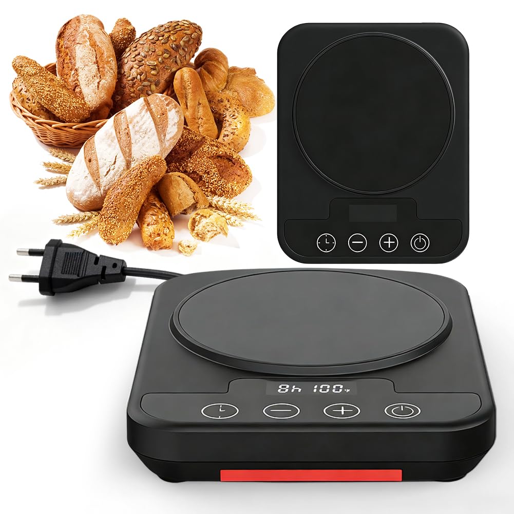 Lievito naturale set base 21-49°C timer 12 ore regolazione 1°C nero