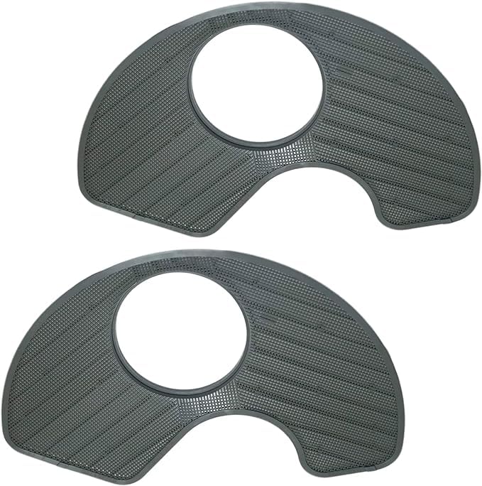 2PCS WPW10463906 Dishwasher Screen Filter, Replaces for W10463906 W10195360 PS11755148 AP6021820