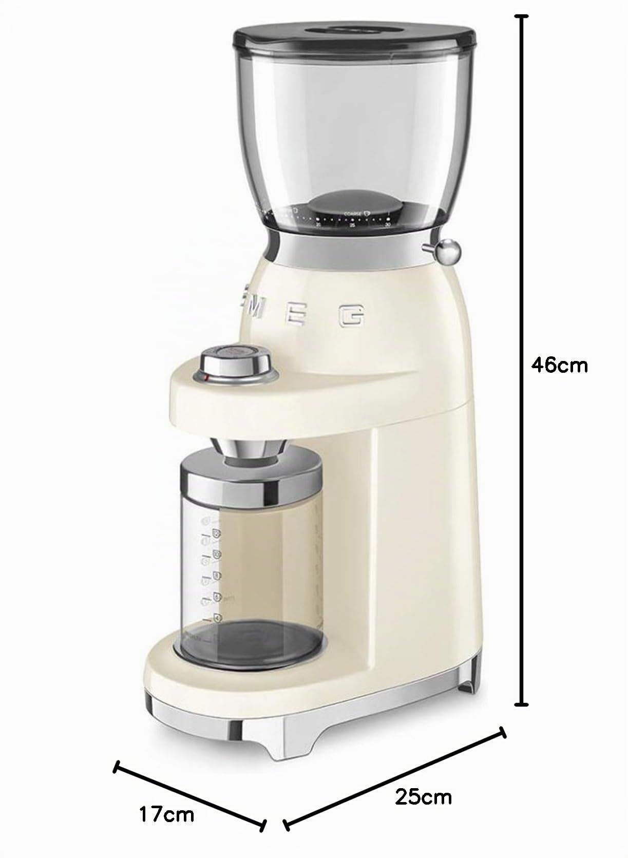 Moulin À Café 350g 150w Crème - CGF01CREU