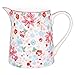 Greengate STWJUG05LXEN0106 Xenia - Jarra (0,5 L), color blanco