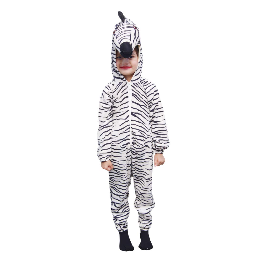 ITSMYCOSTUME Zebra Costume Dress Animal Kids Fancy Dress Costume White,Black (B08Q7RMWCR) Amazon Price History, Amazon Price Tracker