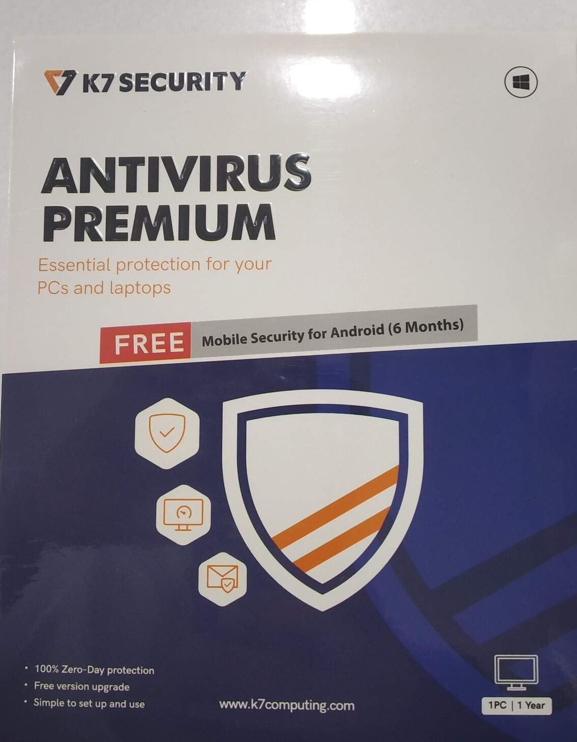 K7 Antivirus Premium- 1 User, 1 Year (CD) with Free Mobile Security for Android (6 months) (B01HMJKD5S) Amazon Price History, Amazon Price Tracker