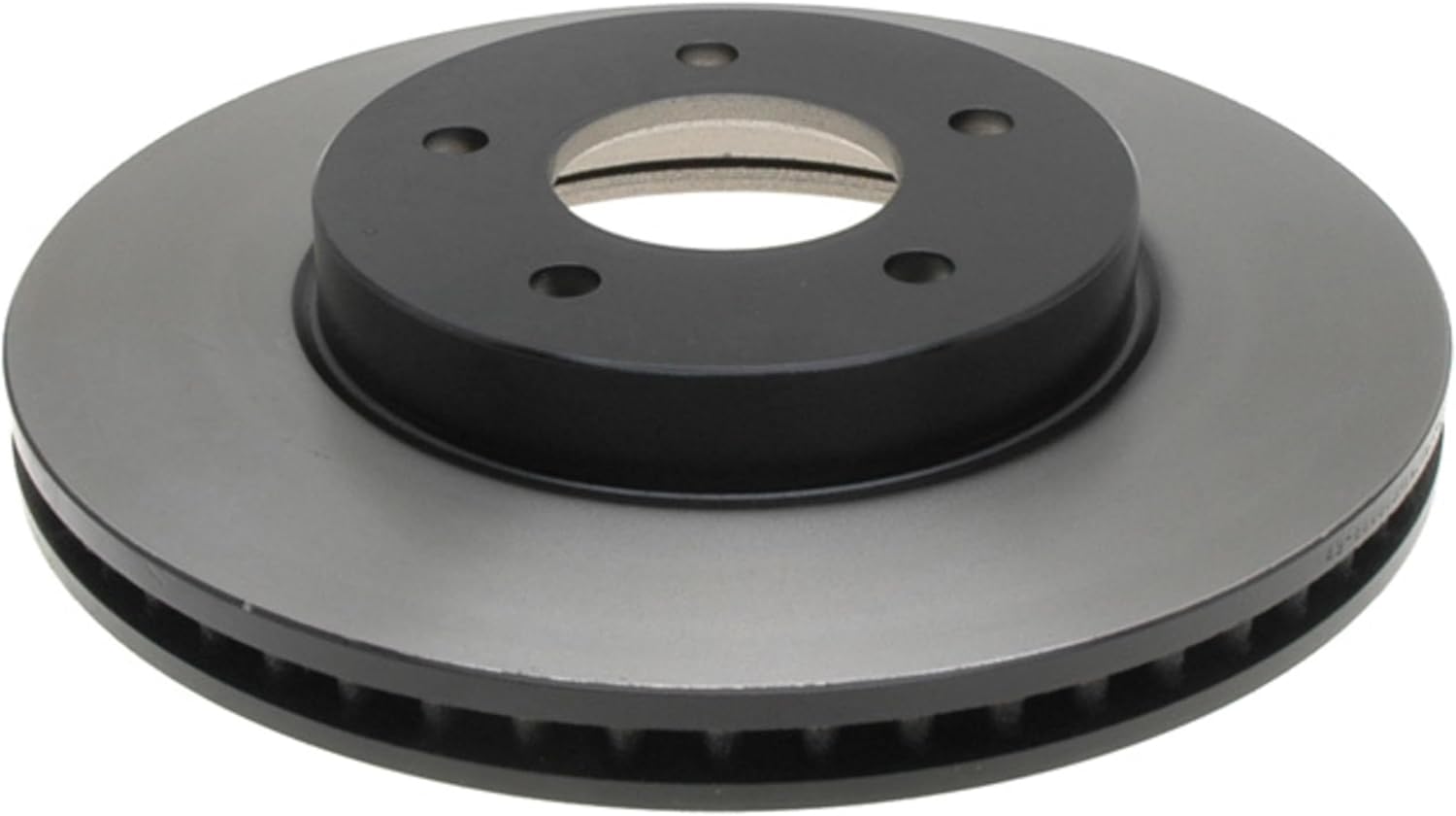 ACDelco Gold 18A1424 (19175233) Black Hat Front Disc Brake Rotor