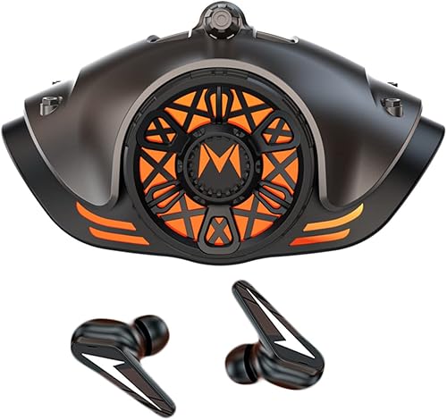 Xmenha Auriculares inalámbricos para juegos con micrófono, 5.3 auriculares Bluetooth de baja latencia, auriculares inalámbricos para niños, los