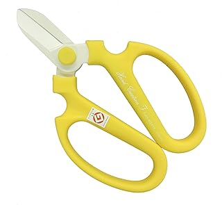 Sakagen Flower Scissors Hand Creation F-170 (Yellow, 170mm)