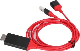 Mobile Phone to TV 1080P Universal HDMI HDTV for AV Adapter Cable,HDMI Cable 1080P Adapter for Cell Phone Tablet,Easy to Use.