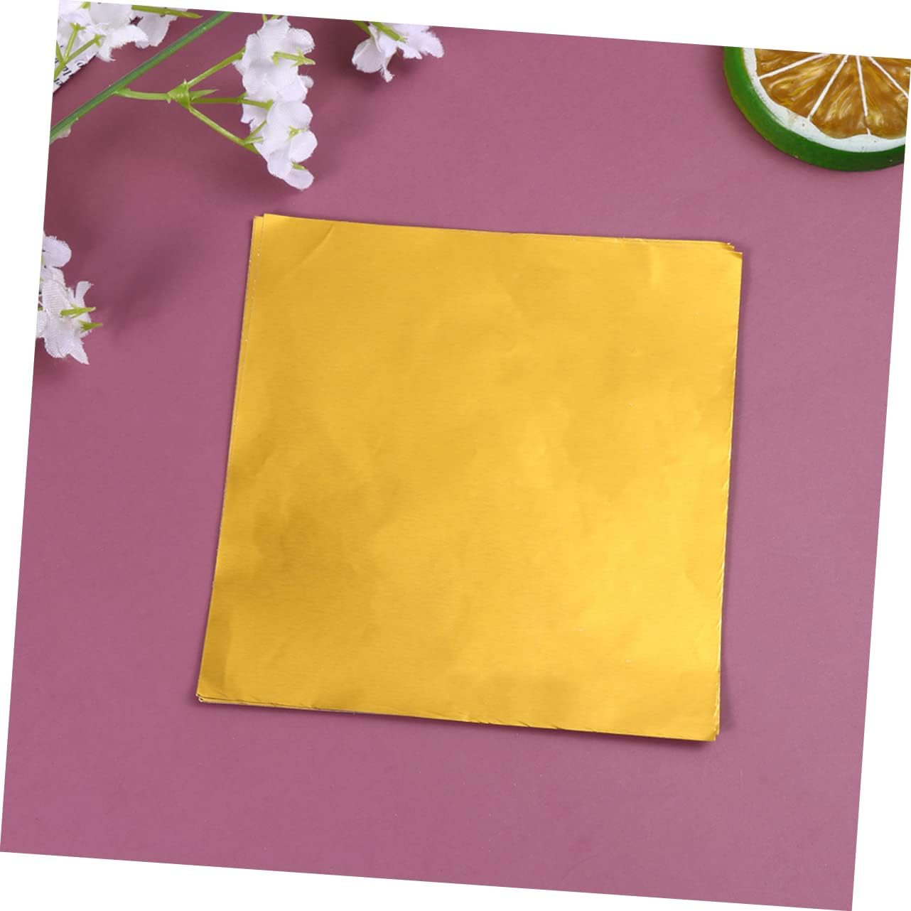 150Pcs Gold Foil Paper Stickers for Scrapbooking Wall Motifs and Frames