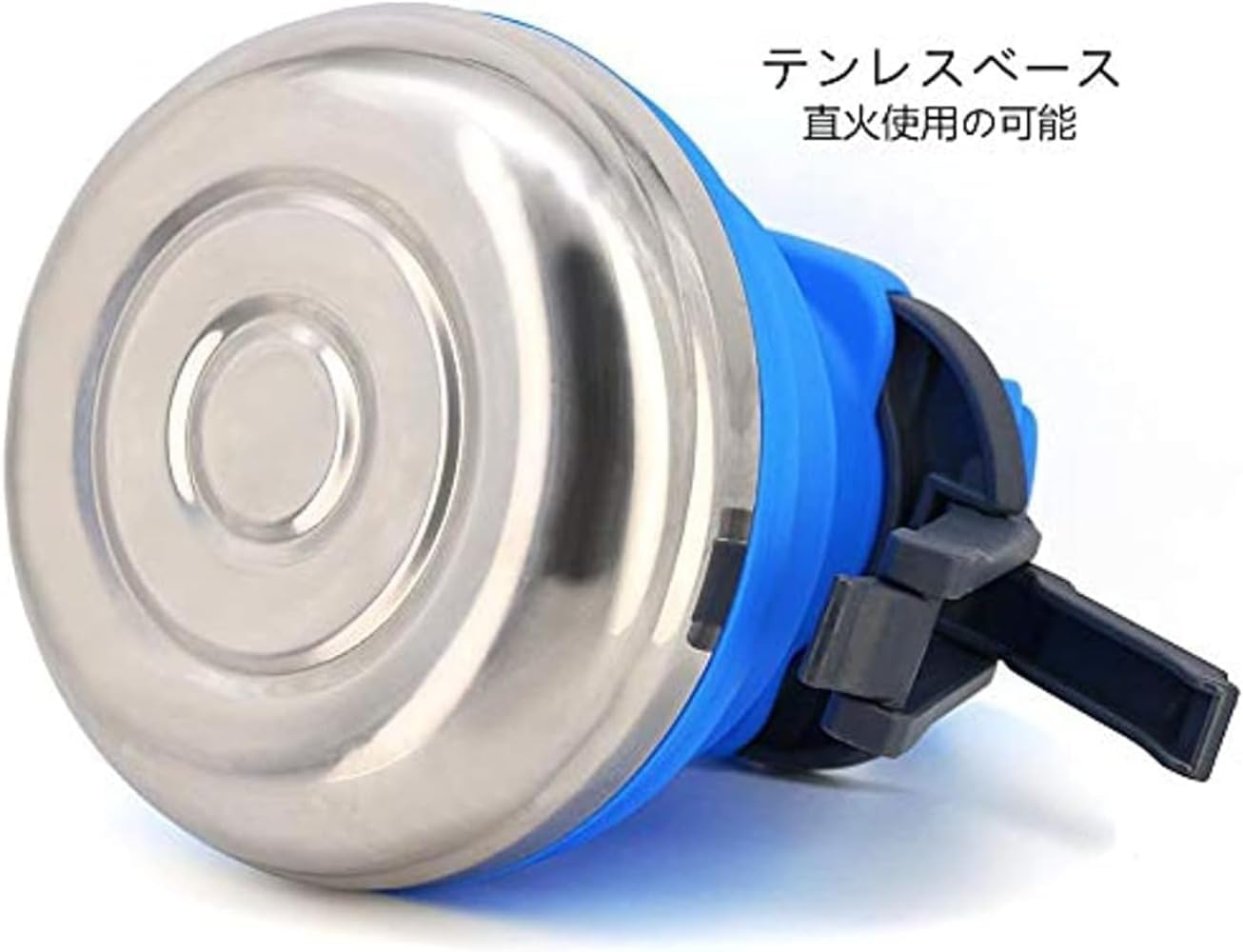 1.5L折りたためるケトル シリコーン 水煮 茶 コーヒー ケトル ステンレススチール IH対応可 携帯便利 コンパクト 軽量 旅行