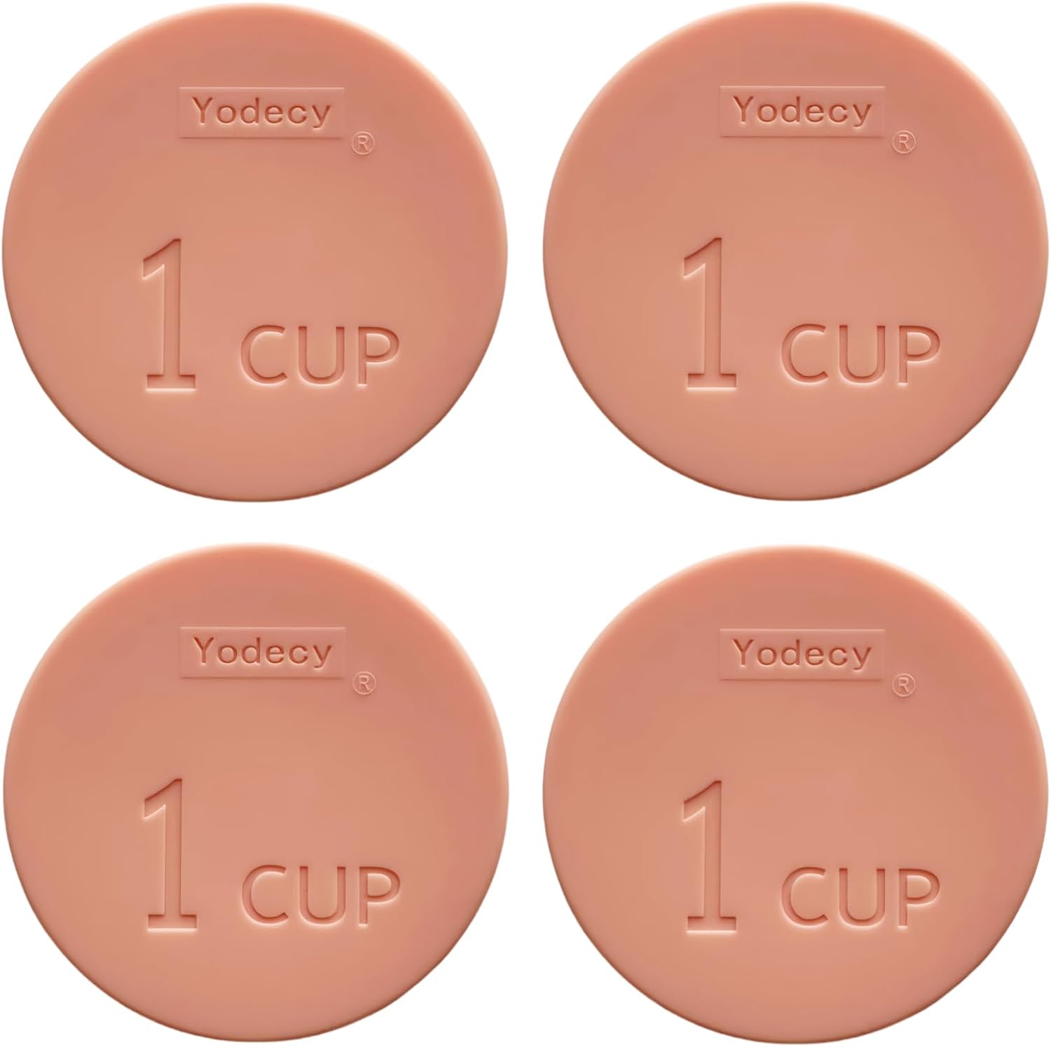 Yodecy Silicone Bowl Lids fit Pyrex Glass Bowls 7402-PC 7 Cup, fit Anchor Hocking Glass Bowls 7402-PC 7 Cup,Replacement Lids(2 Pack Pastel Green)