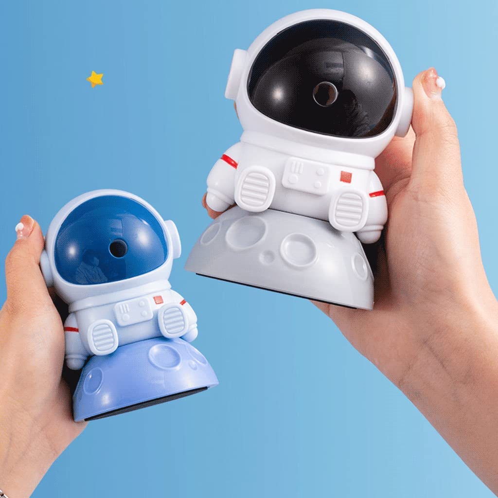 Temperówka Schoolkrullen Lade Kleine en Multifunctionele Leuke Handmatige Puntenslijper Astronaut Handgebogen Puntenslijpers Cartoon Sztuka