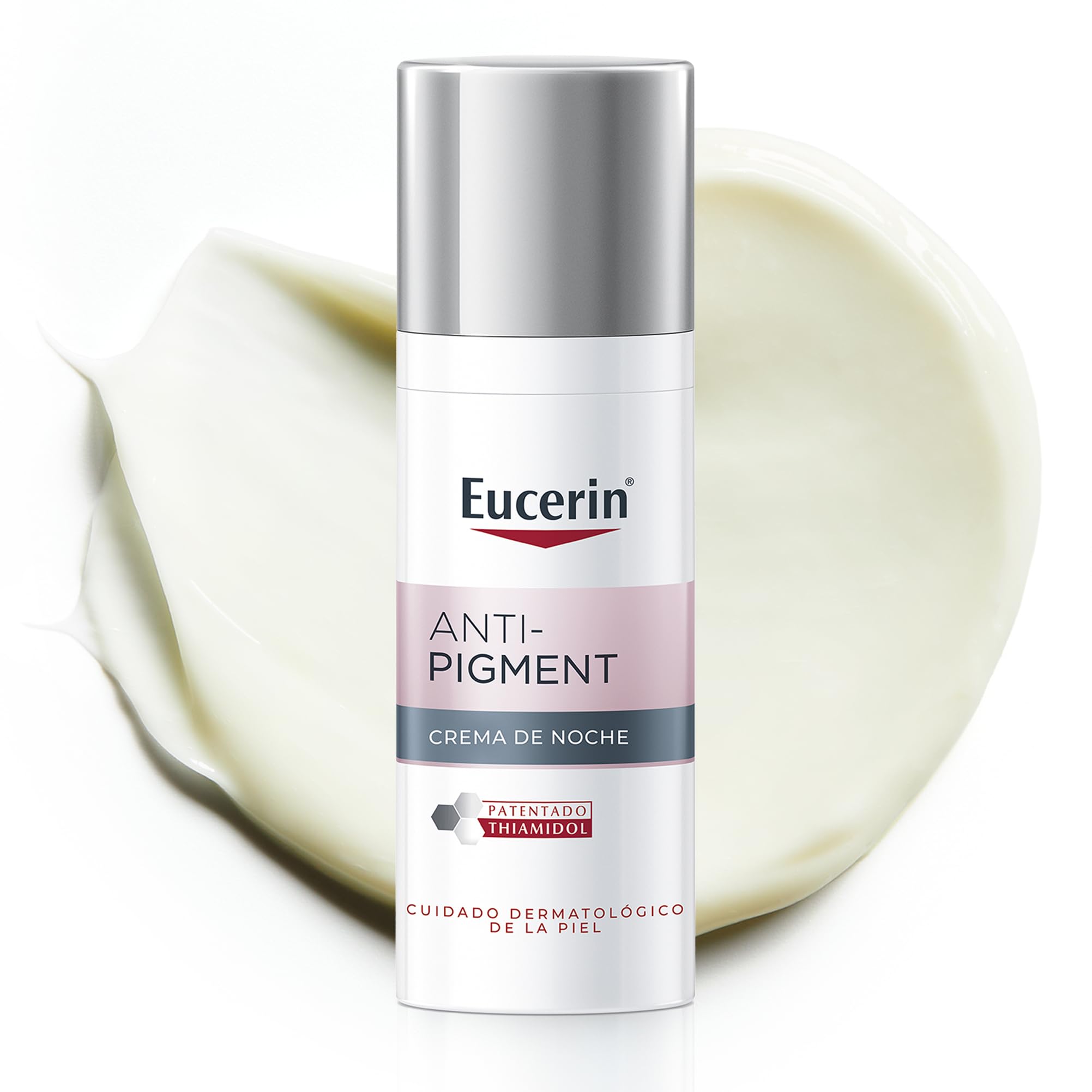 Eucerin Anti-Pigment Crema de Noche (50 ml), crema antimanchas para una piel regenerada durante el sueño, con Thiamidol y Dexpantenol, hidratante facial para todo tipo de pieles