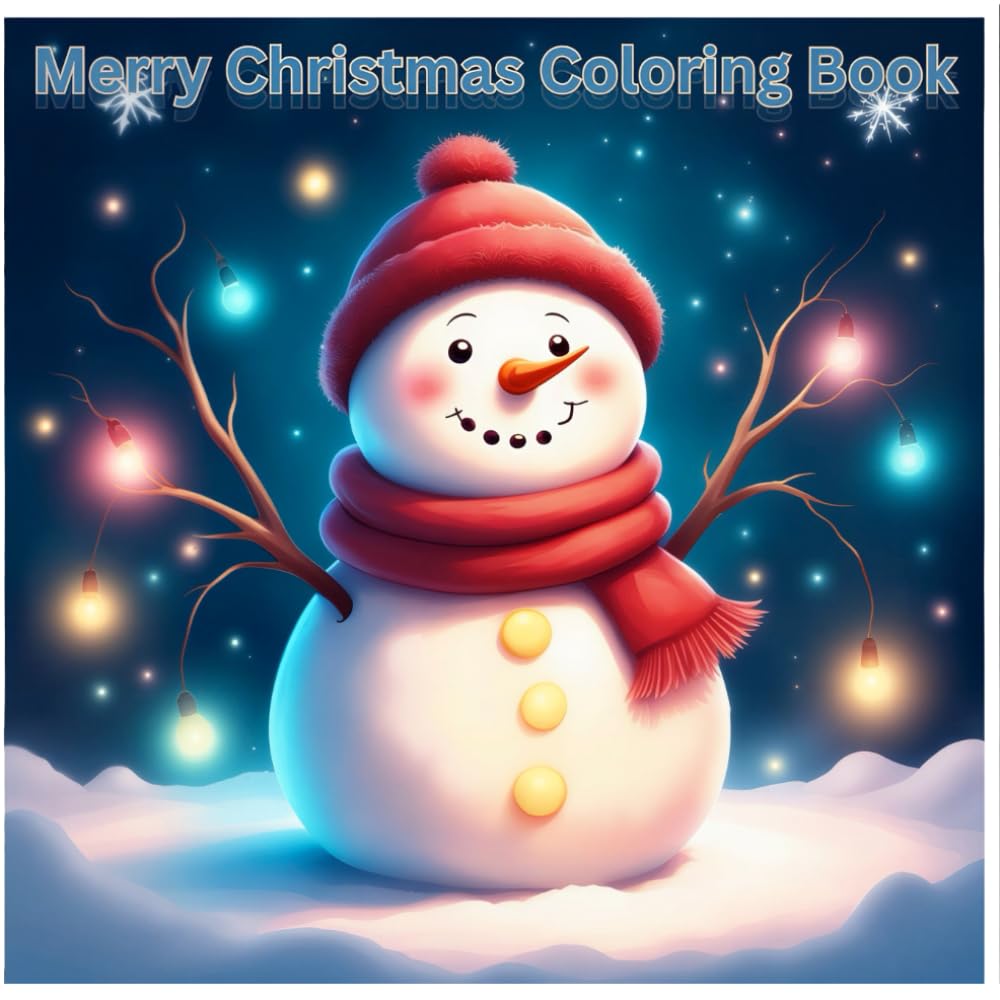 Merry Christmas Coloring Book