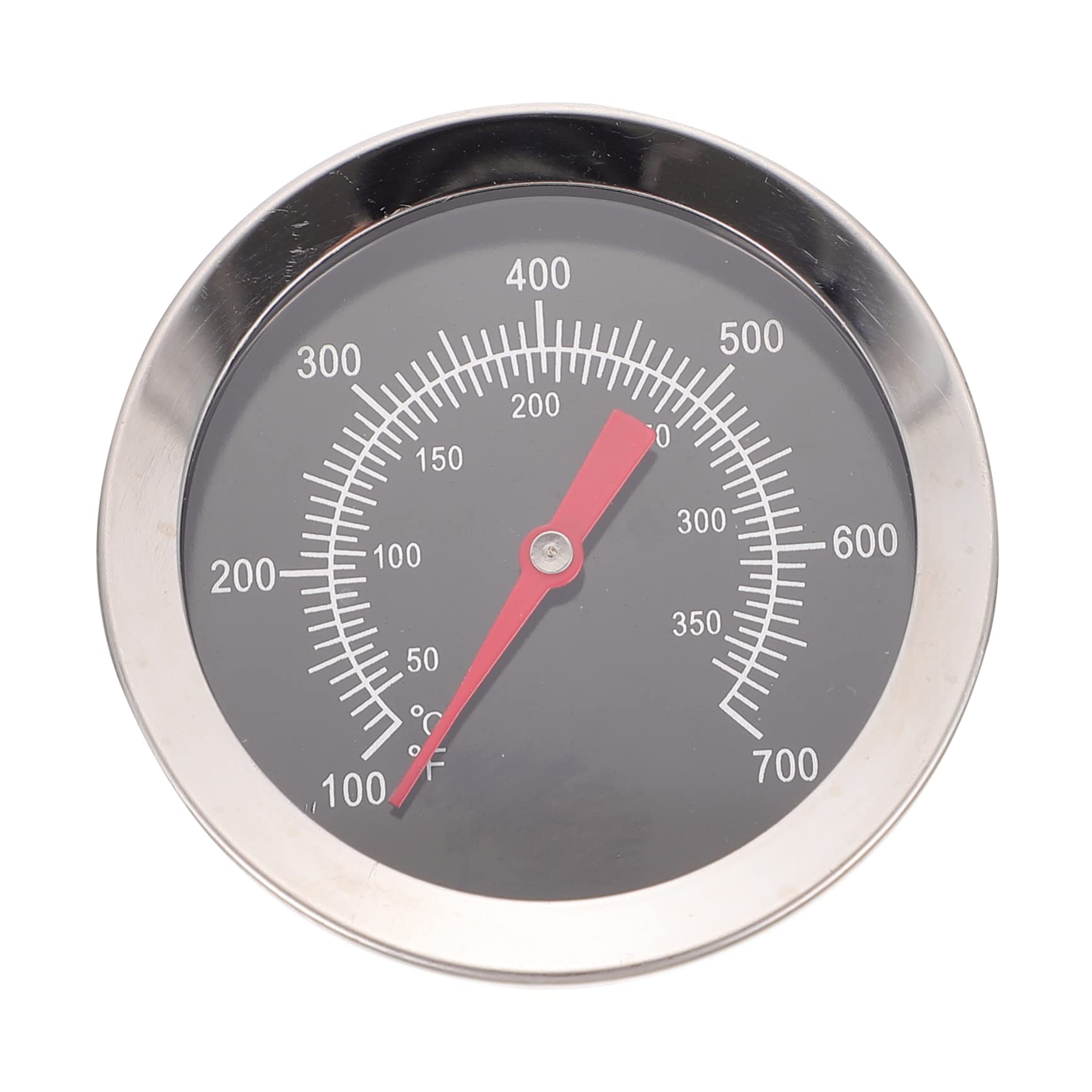 PRETYZOOM Stainless Steel BBQ Grill Thermometer Instant Read Oven Thermometer for Meat Gauge