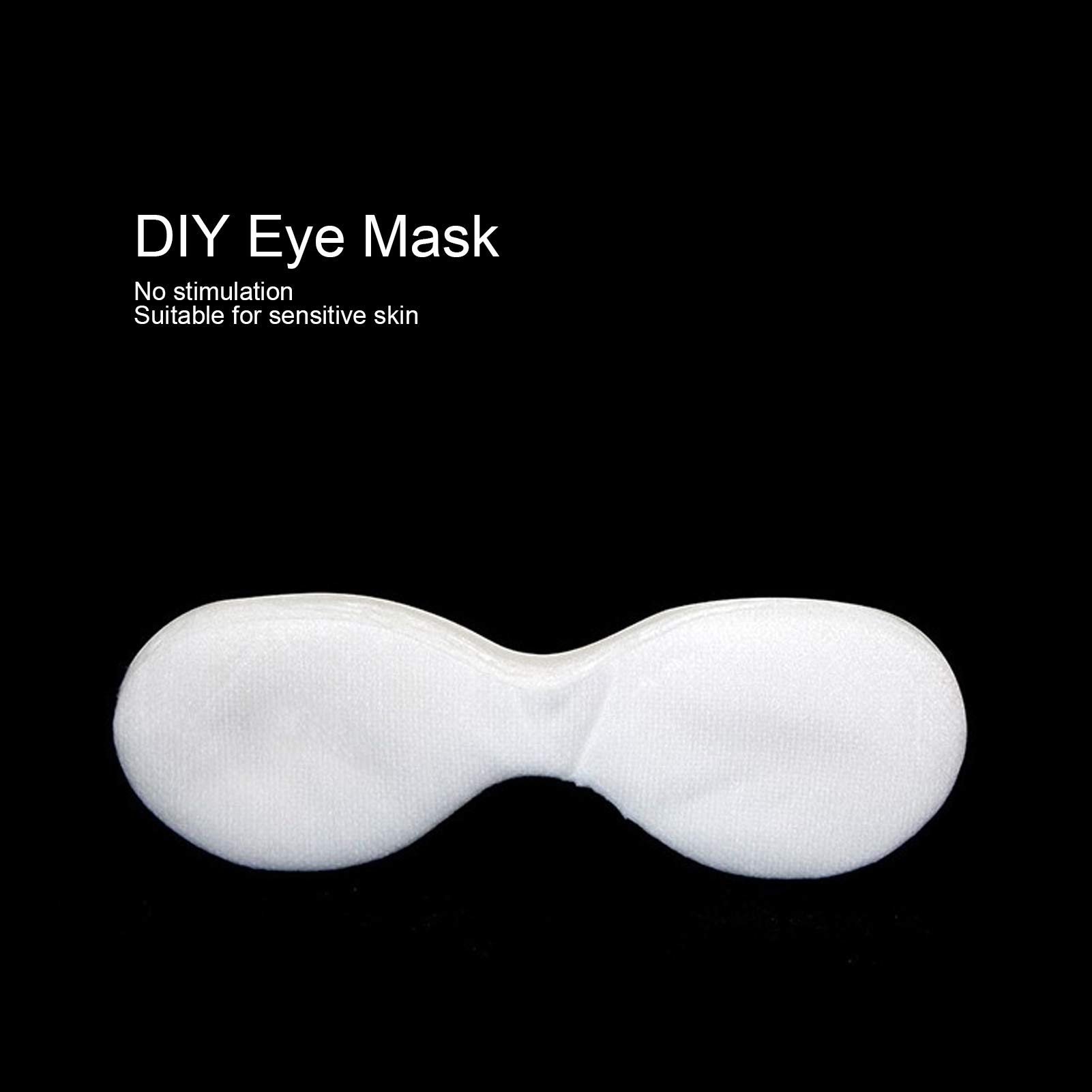 Papier de Masque pour les Yeux 600 Pièces, Papier de Masque pour les Yeux Ultra-mince en Coton Jetable Feuille de Masque pour les Yeux de Salon de Beauté Bricolage, Papier de Lotion de Toner de Masque