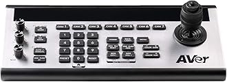 AVer CL01PTZ Multi Camera Controller with Joystick & OLED Display-Pan/Tilt/Zoom Speed Control for 7 Cameras, Video Capture, Broadcast, Home Security
