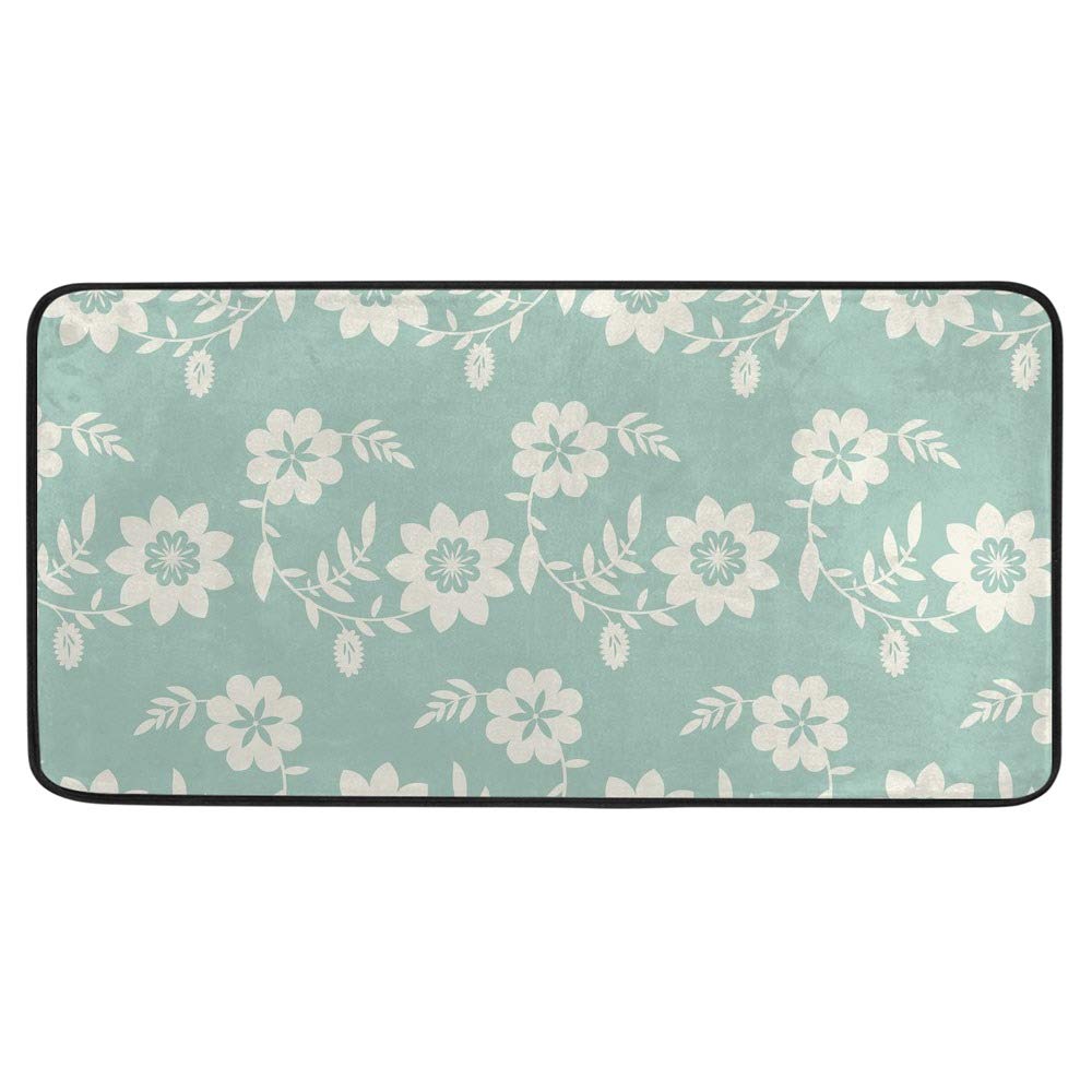 Tapis de cuisine antidérapant et confortable pour amortir les chocs 99 x 51 cm