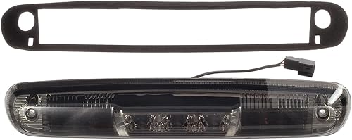 Miniatura 5 de Partsam Reemplazo para Silverado 2007-2013 SilveradoSierra 1500 2500 3500 2014 Modelo clásico rojoblanco LED lente humo alto montaje tercera luz de