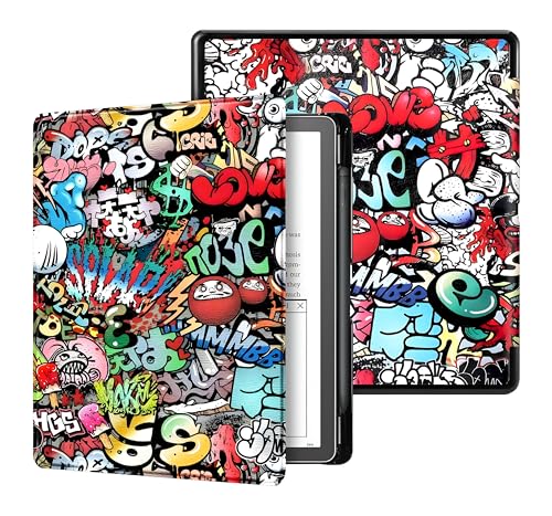 Image of ProElite Case Cover for Kindle Scribe 10.2 inch Case, Slim Smart Flip case Cover for Amazon Kindle Scribe 10.2 inch with Pen Holder, Hippy