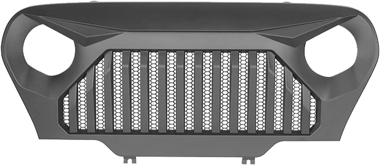 Grille Insert Front Grill Grid Grille W/Mesh For Jeep For Wrangler TJ LJ 1997-2007 Car Grill Insert Compatible (Beige : B)