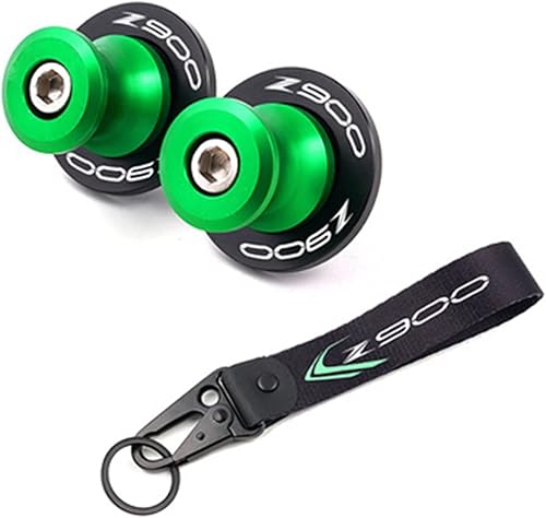 Motocicleta CNC 8MM Swingarm Carretes Slider Stand Tornillos Llavero Cadena para Kawasaki Z900 Z900RS Z900SE 2017-2022 Anticaída Marco deslizante