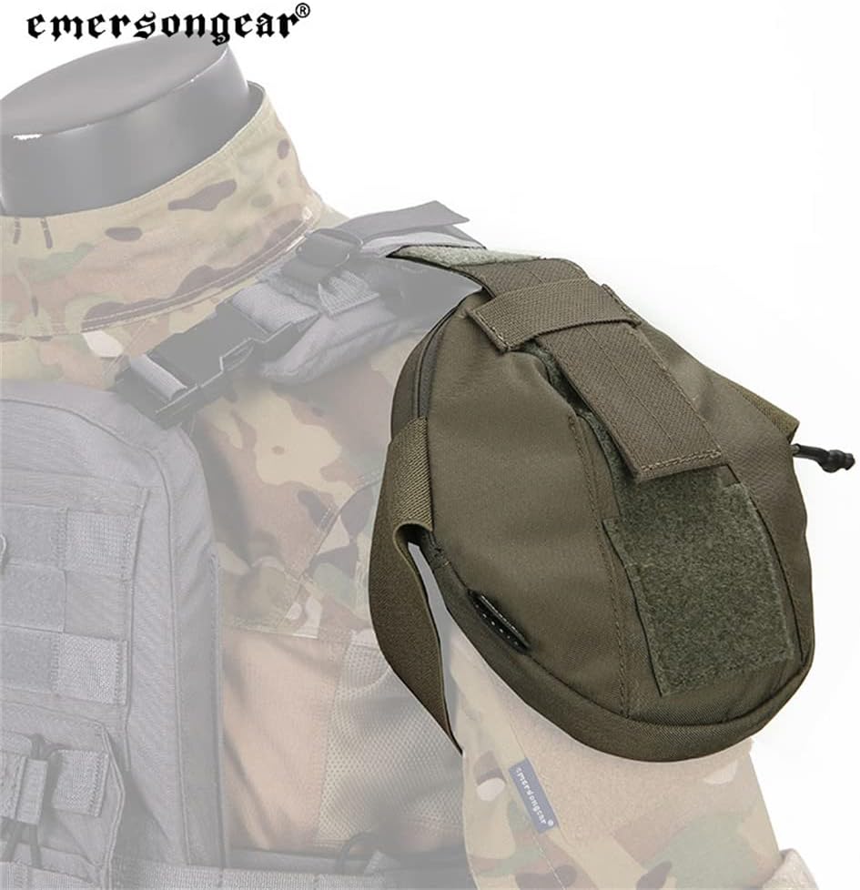 EMERSONGEAR Tactical Pauldron Shoulder Armor Hook and Loop Fixing for AVS CPC Vest