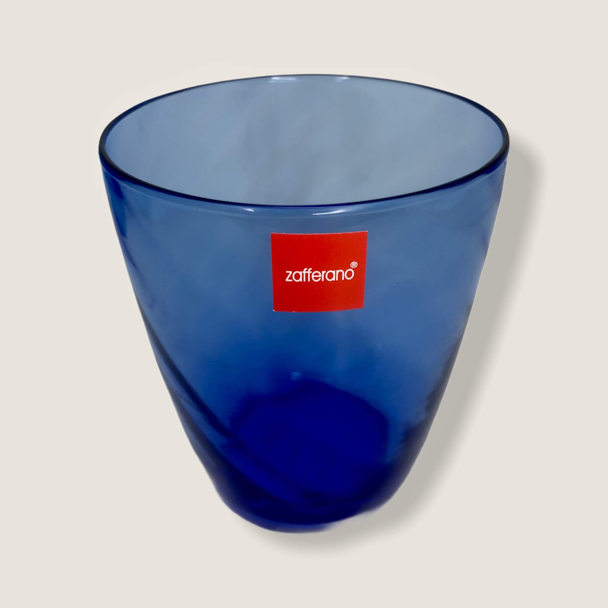 Zafferano - Melting Pot Set mit 6 Gläsern, gemischt Blau/Aquamarin