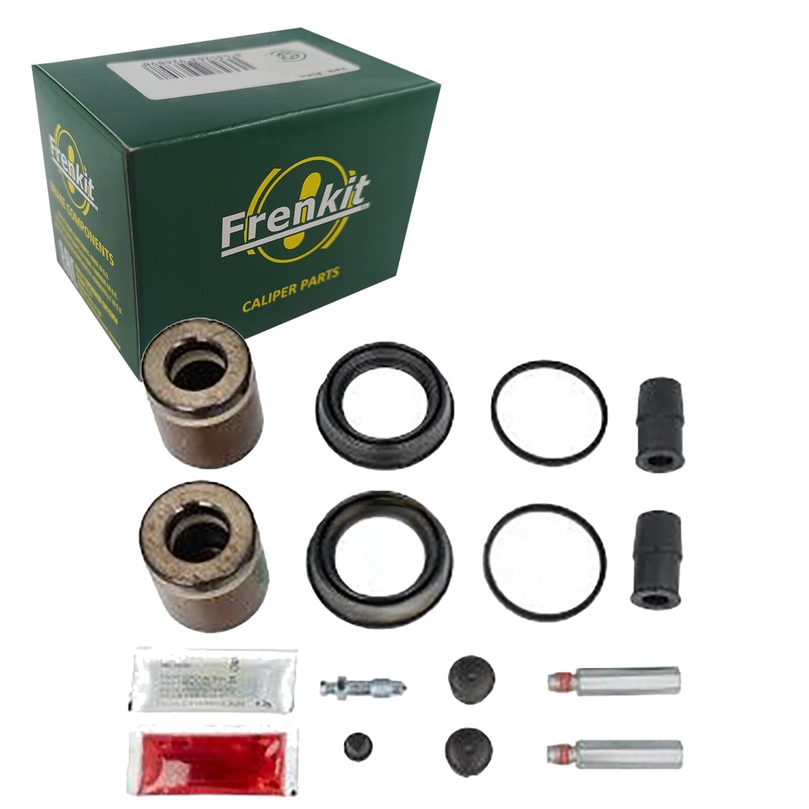 FRENKIT 748354 Kit di revisione della pinza freno Assale anteriore Compatibilità con JEEP GRAND CHEROKEE II WJ, WG