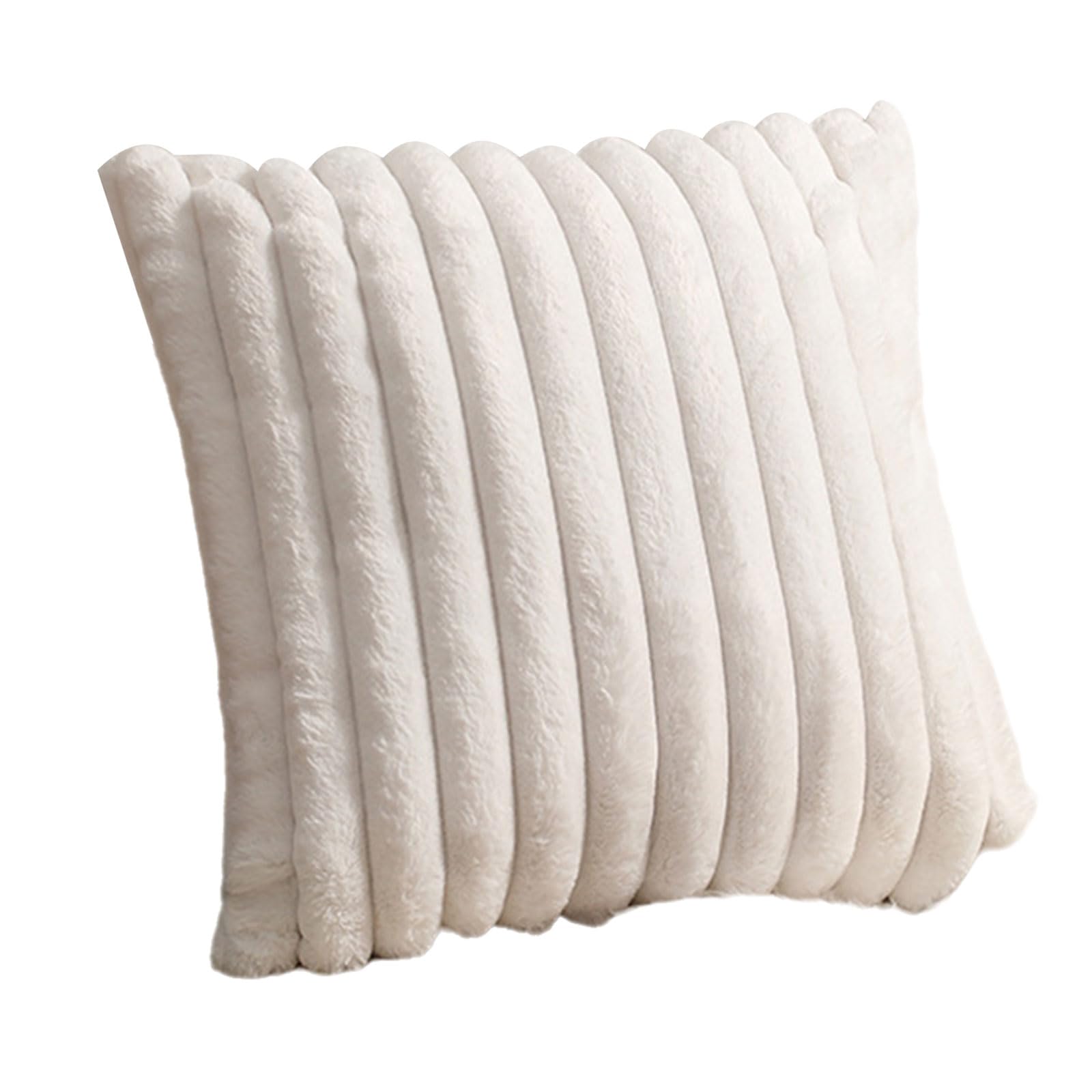 ZWWAAZHF Stylishly Pillow Covers Plushie Cushion Pillow Slipcover for Modern Couch Decoration, 45x45cm / 17.7x17.7in 1PC Soft Throw