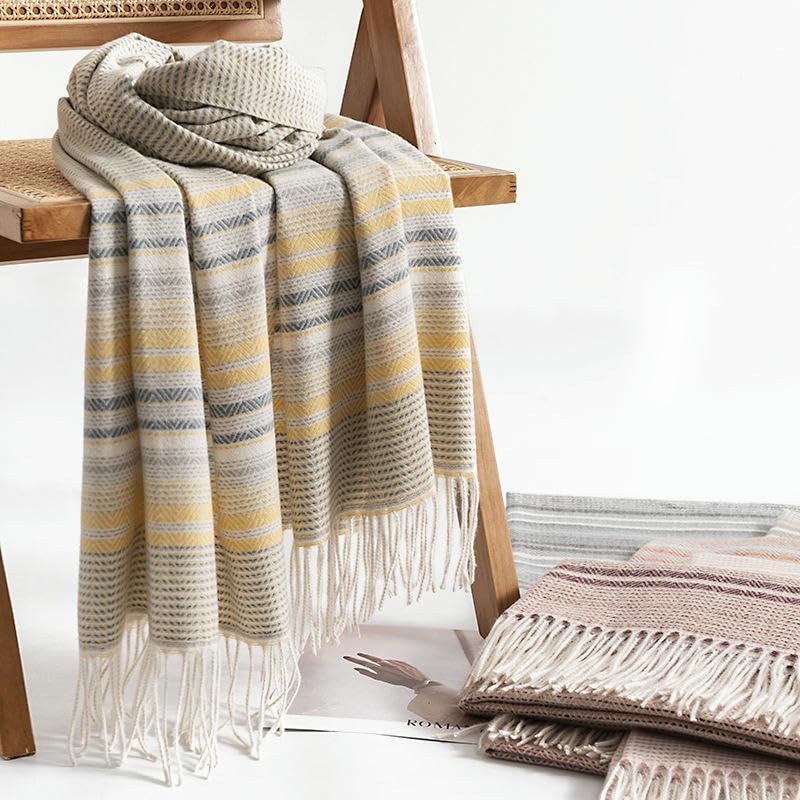 Scarf 2 Piezas De Bufandas De Punto Gruesas Y Gruesas De Otoño E Invierno Para Hombres E Inviernos
