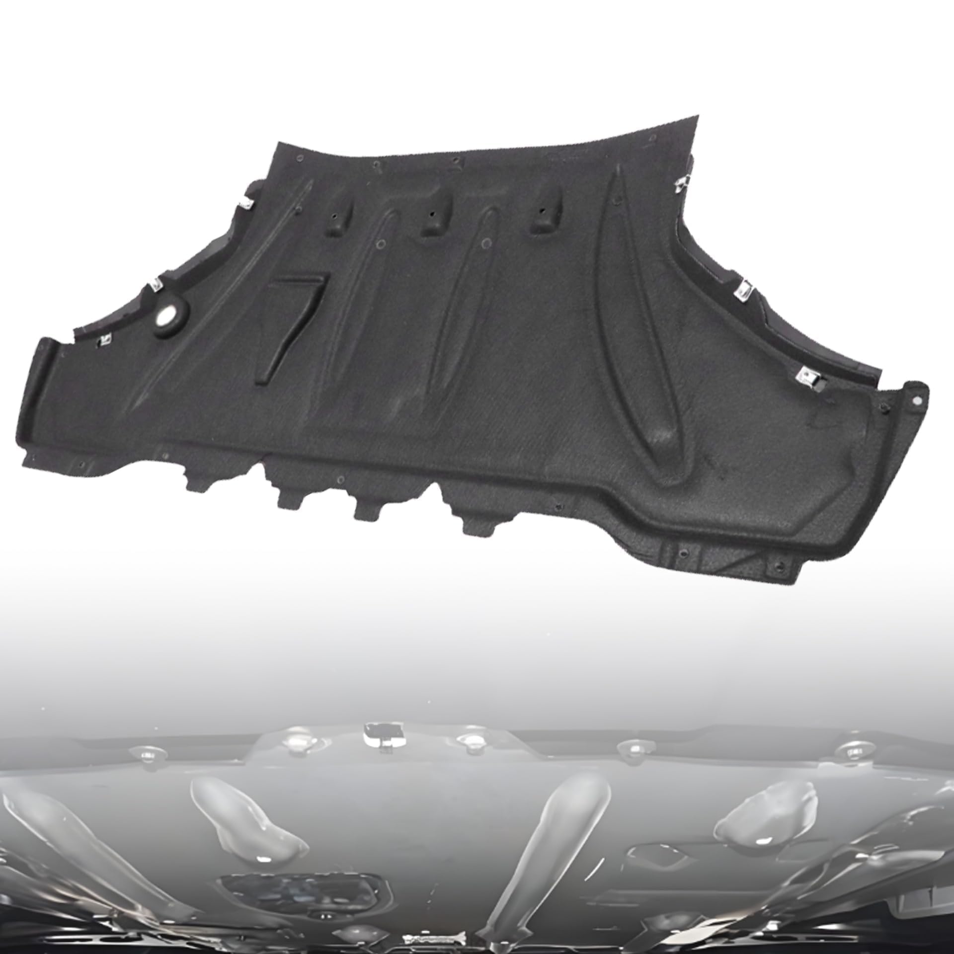 Amazon.com: GXARTS Black Engine Splash Panel Shield Under Cover