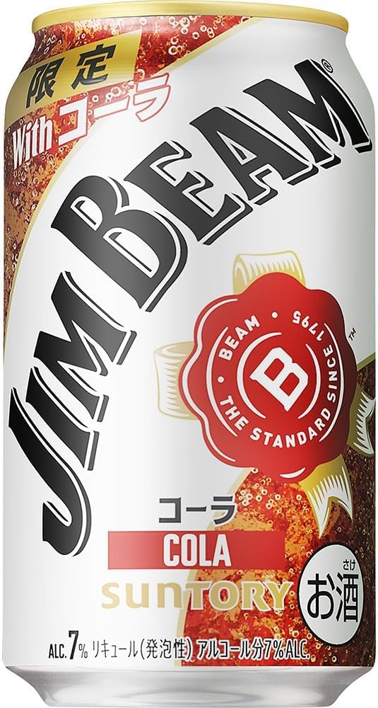 Amazon.co.jp: ジムビーム With コーラ 350ml×24本 [サントリー