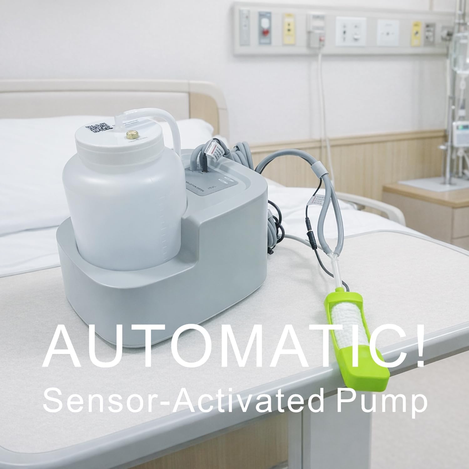 Urine Collection System with Female External Catheters-Package Comes with 2 Kind Wicks for Different Preferences