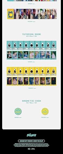 Miniatura 5 de xikers CASA DE TRICKY  CÓMO JUGAR 2 Mini álbum CD+Cartel plegado en el paquete+Photobook+Postal+Foto en movimiento+Polaroid ancha+Tarjeta