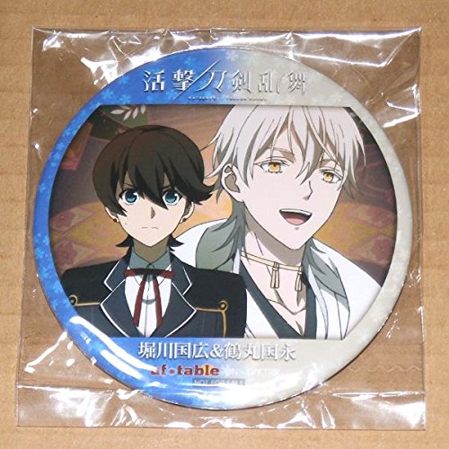 Amazon.co.jp: 活撃 刀剣乱舞 堀川国広＆鶴丸国永 コンビ缶バッジ