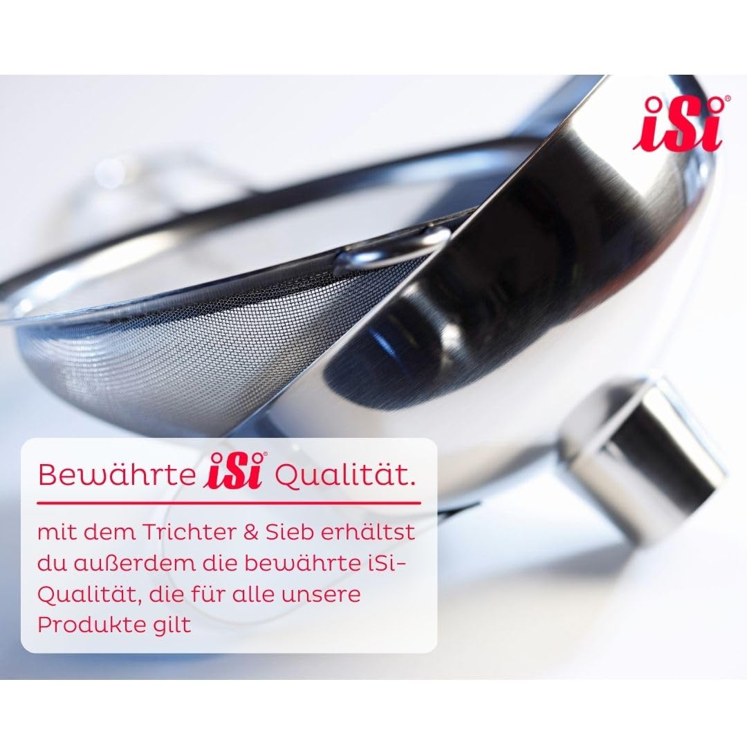 Trichter + Sieb für iSi Whip | Ø 16 cm