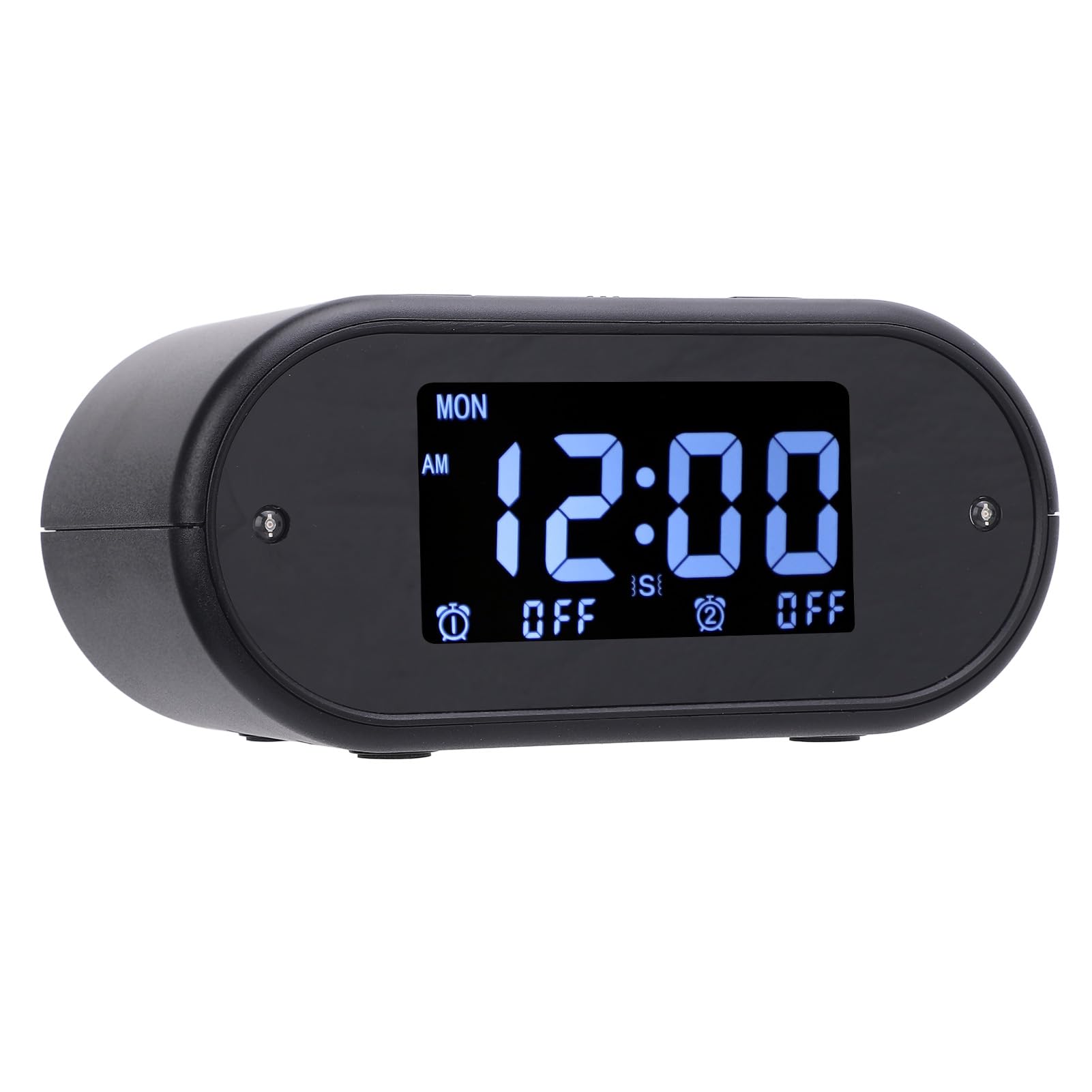 Dioche Reloj Despertador Vibratorio Grande con Agitador de Cama Personas Que Duermen Mucho, 4 Niveles de Vibración Ajustables, Alarma Dual para Días Laborales y Fines de Semana, Fácil