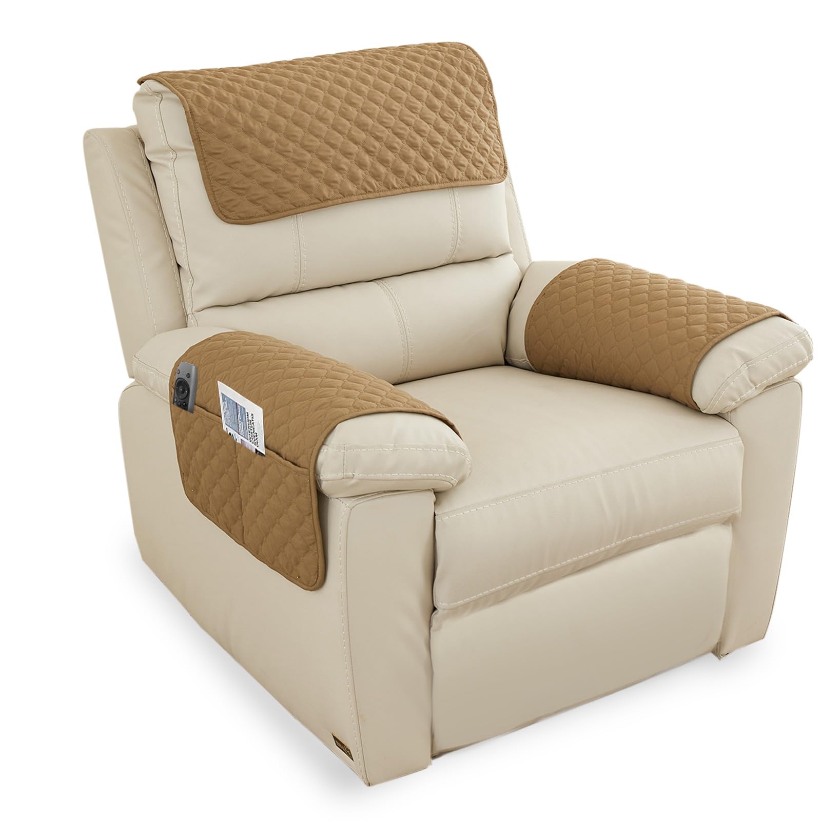 3Pcs Sofa Armrest Cover