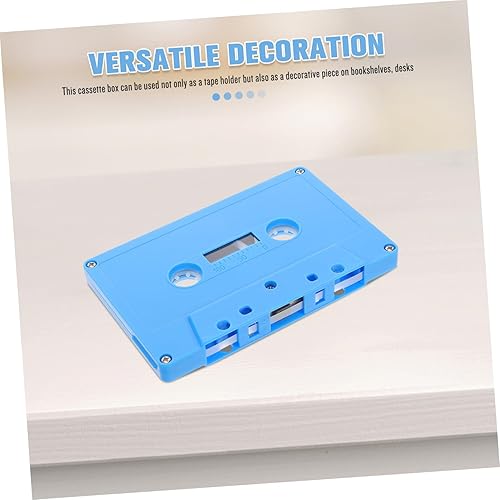 Miniatura 7 de YARNOW Caja de almacenamiento de cinta de cassette retro para decoración de casetes DIY cinta de audio decoración música