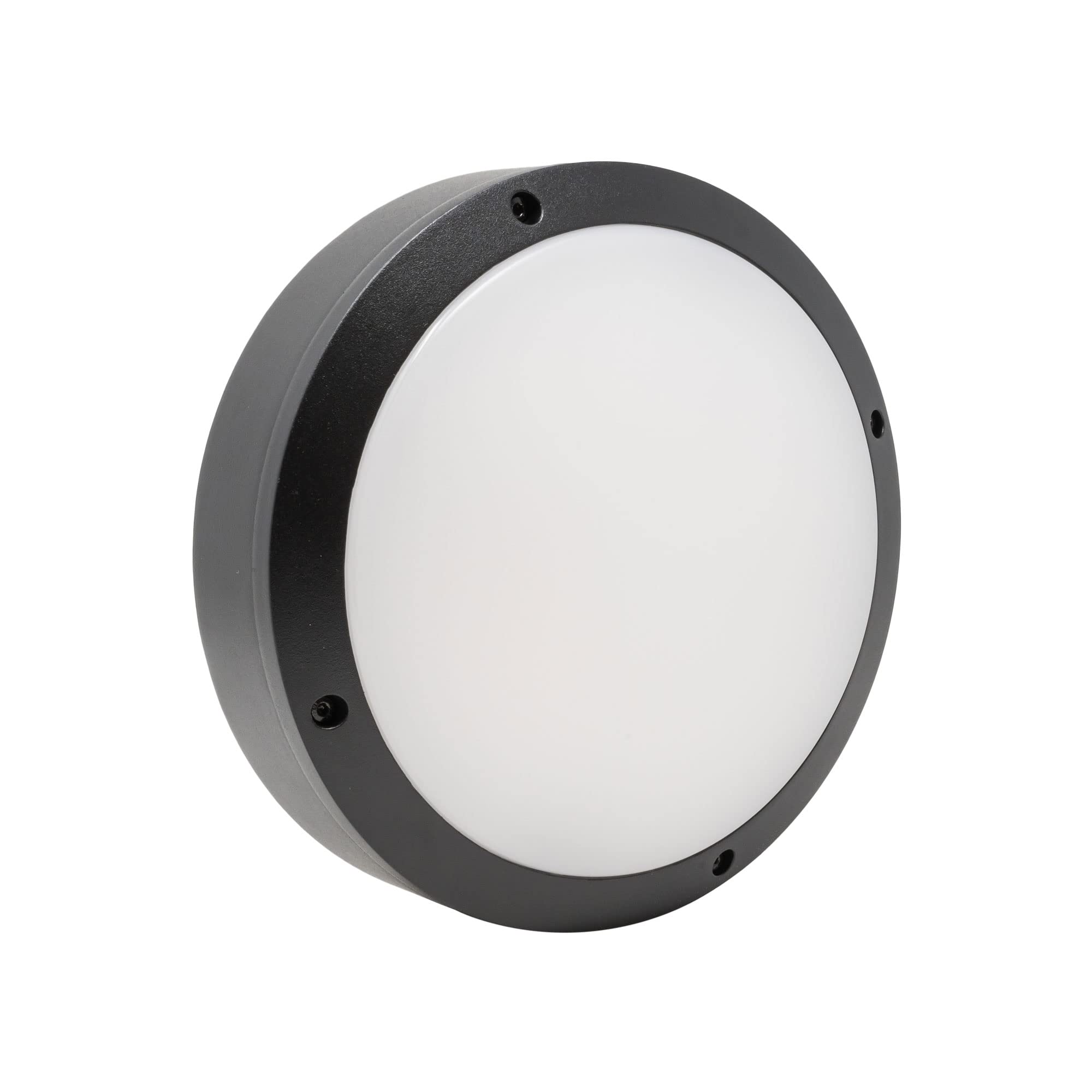 Buy VOLTACON Ledison Outdoor LED Light Fitting Black Circular 10Watt