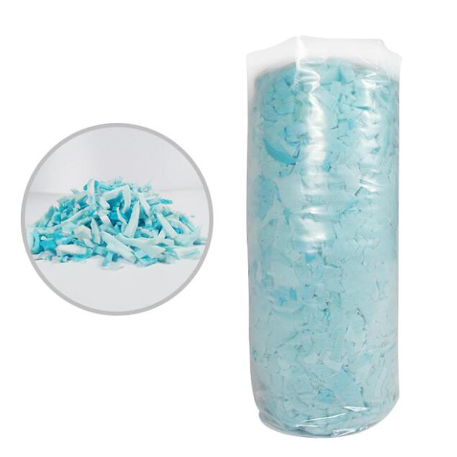 Shredded Memory Foam Filling Stuffing Replacement Premium Multicolor Pillow Refill Soft for Lounger Chair Cushion Couch, 2KG