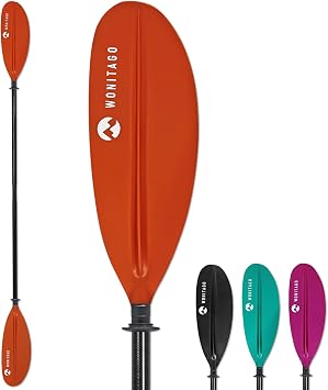 Kayak Paddle, Adjustable Kayaking Oar, Lightweight and Durable