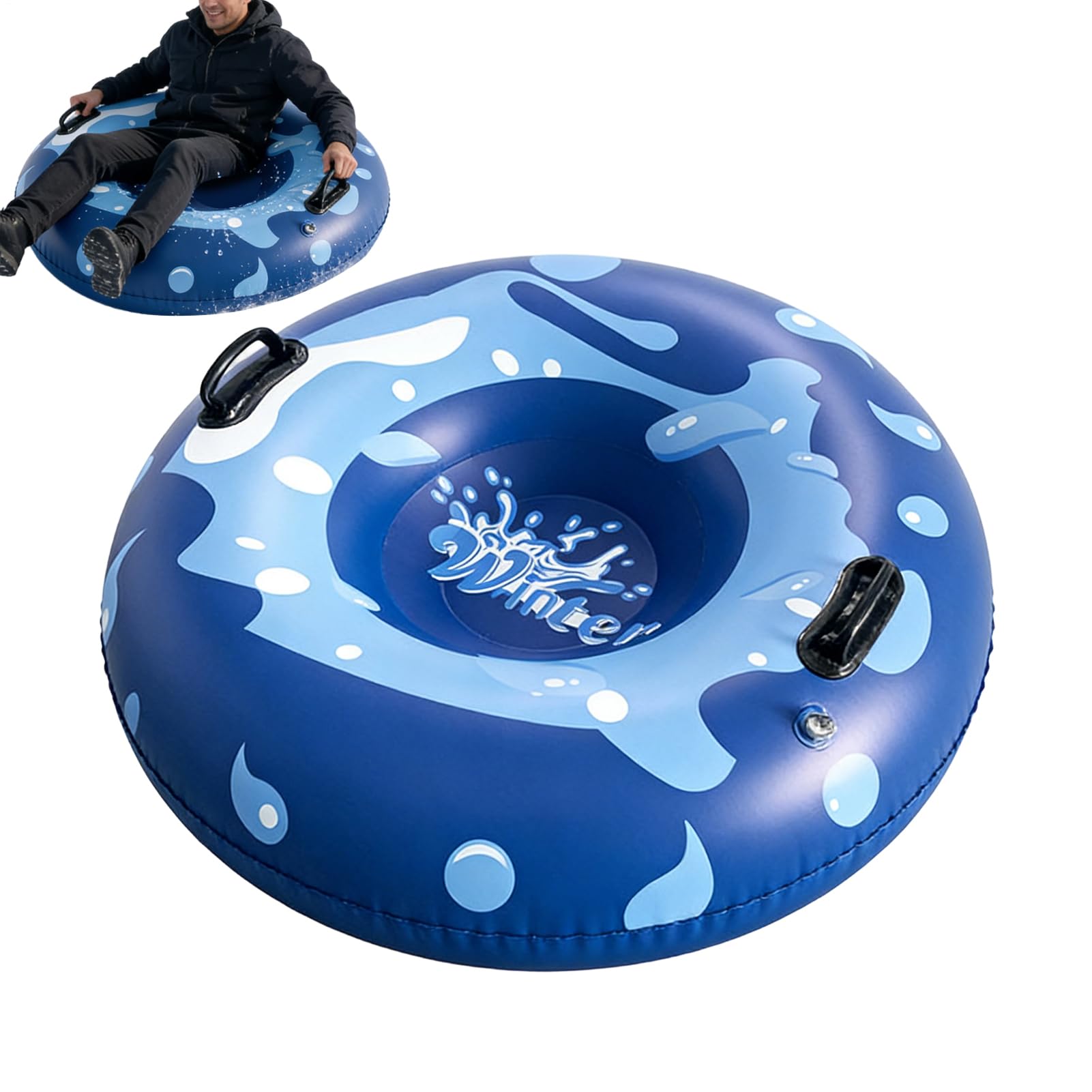Kinder Rodelschlitten Zusammenklappbare Besonders Robuste Winterspielzeuge | Outdoor-Schnee Spielzeug Für Frauen, Kinder, , Mädchen, Jugendliche, Teenager, Söhne, Töchter, Und